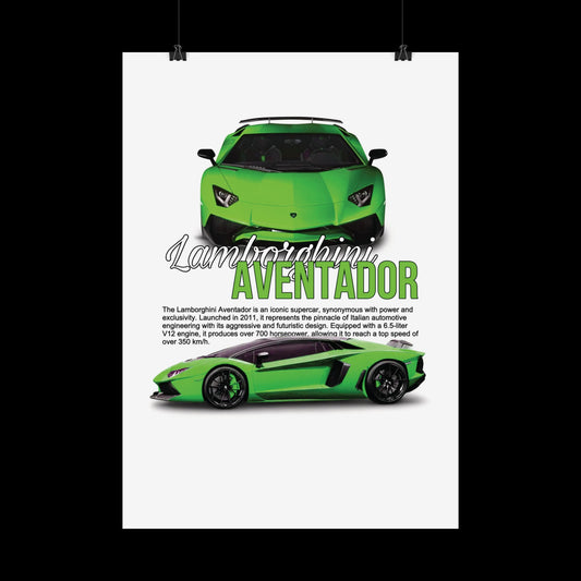 Poster Lamborghini Aventador