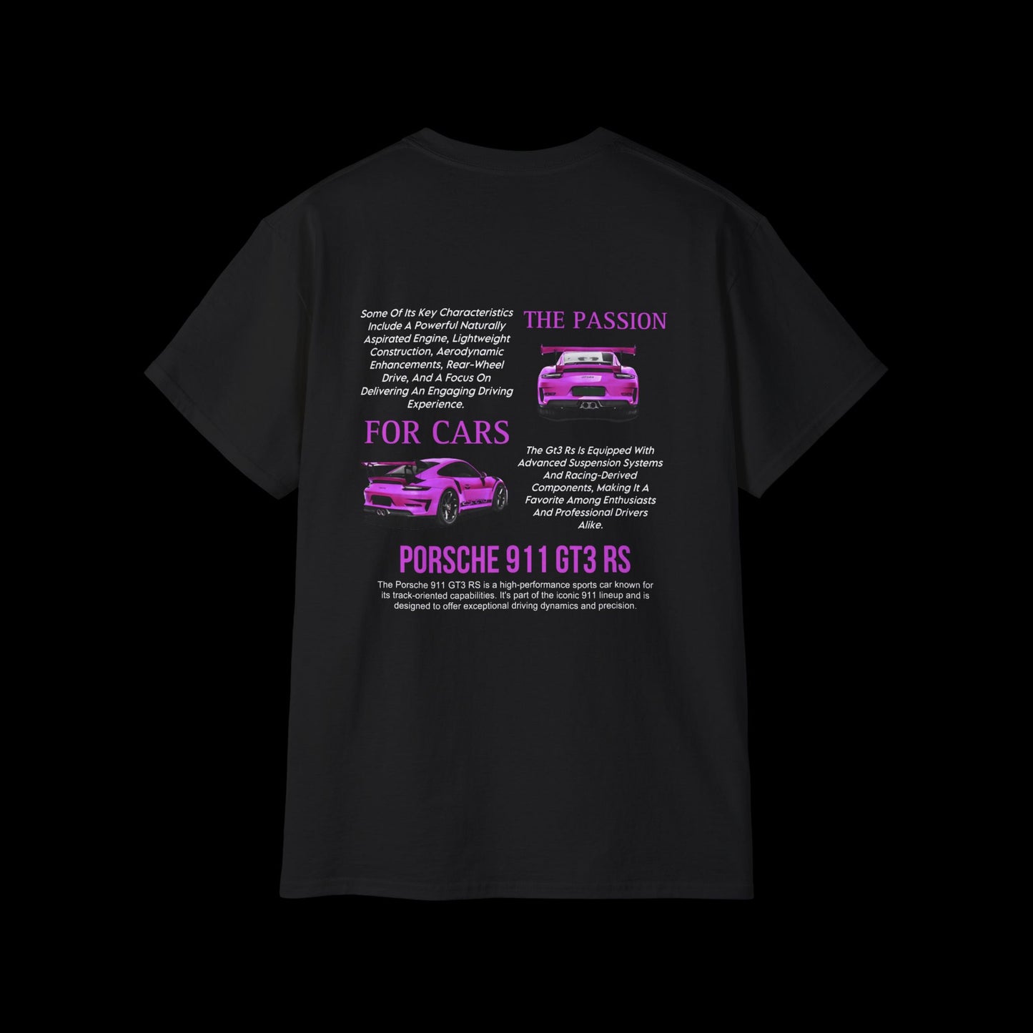 T-shirt purple 911 gt3rs