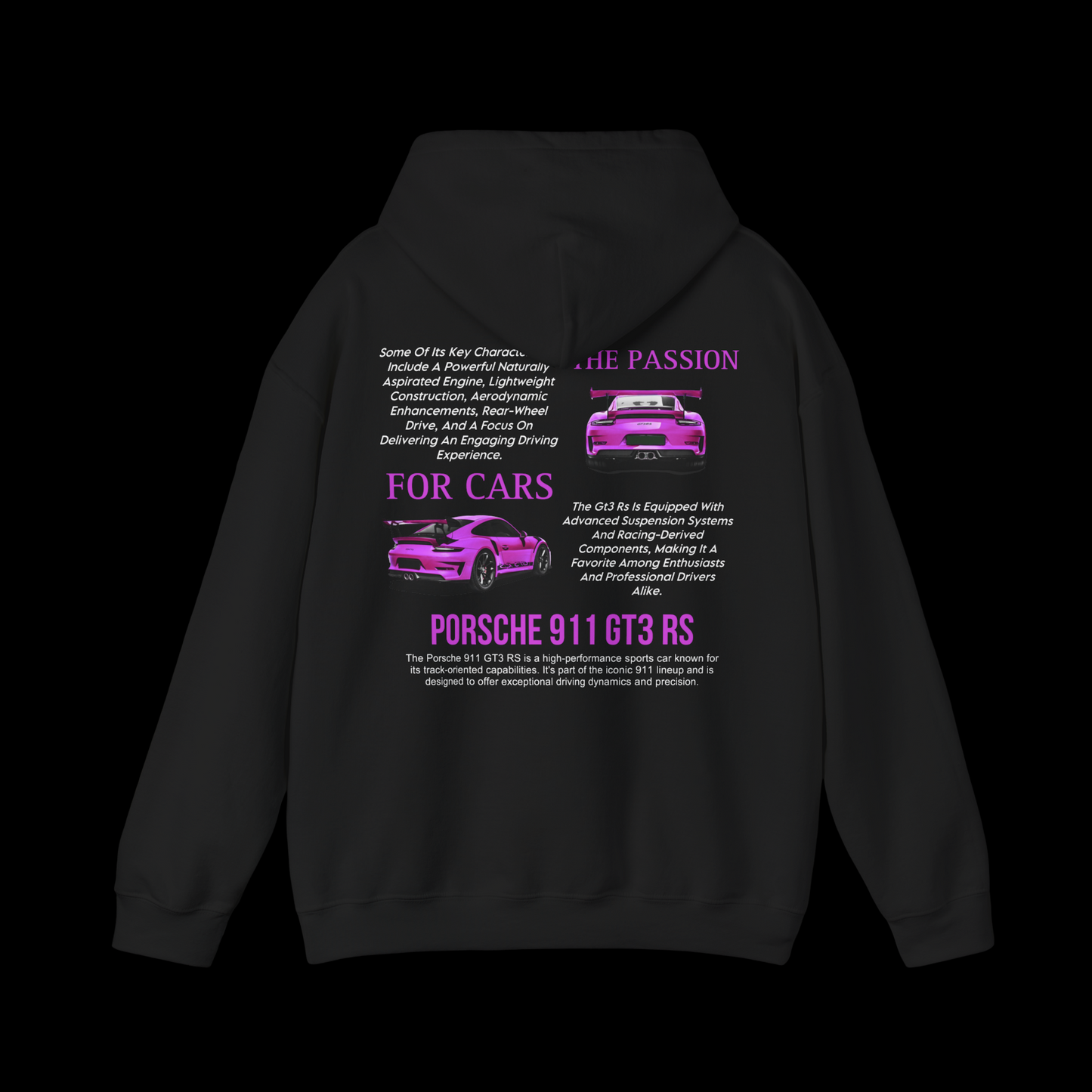 Sweat à capuche *purple GT3rs*